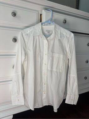 White Button-Down Shirt